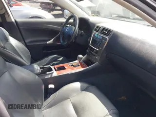 2007 Lexus IS 250 with VIN JTHCK262575014922, listed as a IAAI auction lot 41816082 with 206,243 mi miles. Bid and sale history available at carsss.com. Image 5.