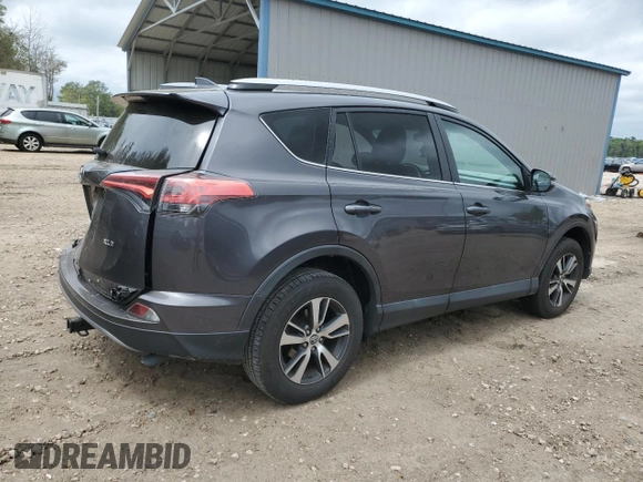 2018 Toyota RAV4 XLE with VIN 2T3WFREV6JW409330, listed as a Copart auction lot 51284165 with 83,689 mi miles and Salvage Title. Bid and sale history available at DreamBid. Image 3.