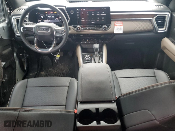 2023 GMC Canyon 4WD Denali with VIN 1GTP6FEK2P1176773, listed as a Copart auction lot 46045715 with 9,711 mi miles and Salvage Title. Bid and sale history available at carsss.com. Image 8.