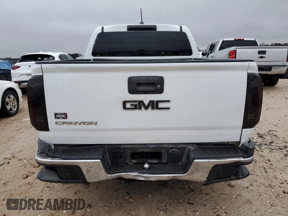 2016 GMC Canyon 2WD with VIN 1GTG5BE38G1225270, listed as a Copart auction lot 42706625 with 167,881 mi miles and Clean Title. Bid and sale history available at carsss.com. Image 6.