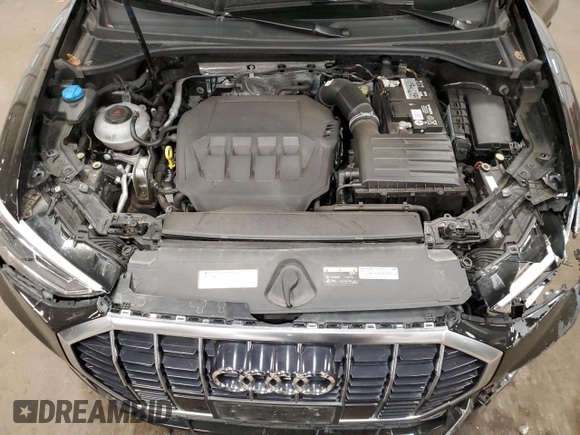 2020 Audi Q3 S line Prestige with VIN WA1FECF37L1009611, listed as a Copart auction lot 79943614 with 64,996 mi miles and Salvage Title. Bid and sale history available at carsss.com. Image 12.