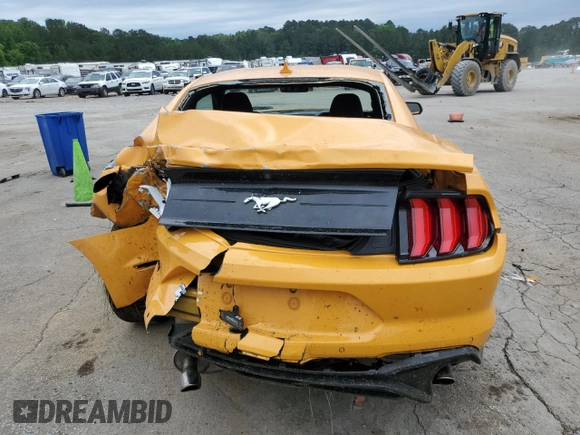 2022 Ford Mustang EcoBoost with VIN 1FA6P8TH6N5146134, listed as a Copart auction lot 55947675 with 60,364 mi miles and Salvage title. Bid and sale history available at DreamBid. Image 6.