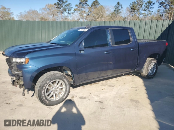 2020 Chevrolet Silverado 1500 LT with VIN 3GCPWCED4LG149389, listed as a Copart auction lot 50152125 with 41,944 mi miles and Clean Title. Bid and sale history available at carsss.com. Image 1.