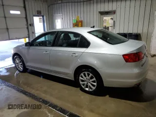 2012 Volkswagen Jetta Sedan SE w/Convenience & Sunroof with VIN 3VWDX7AJXCM401907, listed as a Copart auction lot 53448685 with 122,024 mi miles and Salvage Title. Bid and sale history available at carsss.com. Image 2.