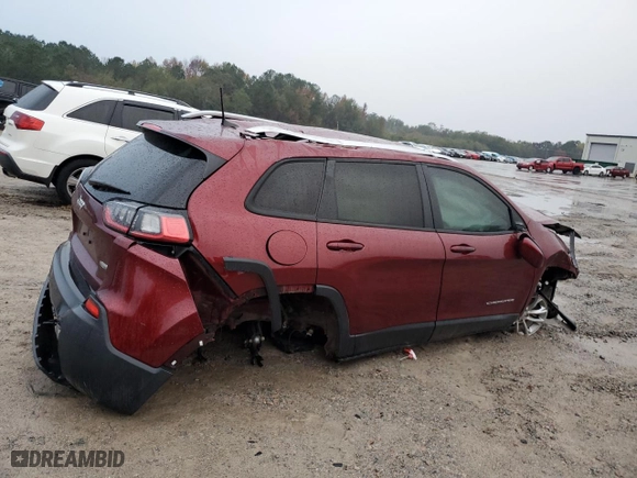 2020 Jeep Cherokee Latitude with VIN 1C4PJLCB8LD552210, listed as a Copart auction lot 81497014 with 134,377 mi miles and Salvage Title. Bid and sale history available at carsss.com. Image 3.