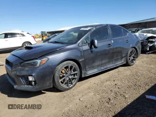 2018 Subaru WRX Premium with VIN JF1VA1C61J9839084, listed as a Copart auction lot 46868055 with 40,095 mi miles and Salvage Title. Bid and sale history available at carsss.com. Image 1.