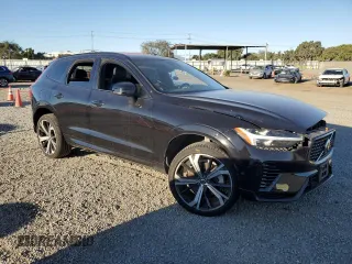 2022 Volvo XC60 Recharge Plug-In Hybrid R-Design with VIN YV4BR0DM4N1905156, listed as a Copart auction lot 80071304 with 58,823 mi miles and Salvage Title. Bid and sale history available at carsss.com. Image 4.