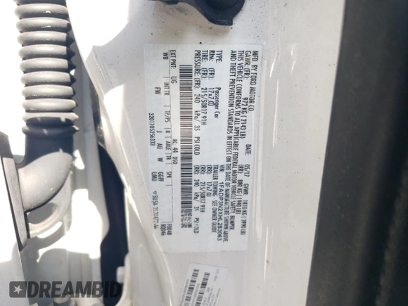 2017 Ford Focus Titanium с VIN 1FADP3N2XHL283063, выставлен на аукционе Copart как лот 54584085 с пробегом 80 822 миль миль и Списание • Salvage title. История ставок и продаж доступна на DreamBid. Изображение 13.