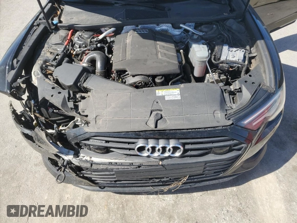 2020 Audi A6 Premium Plus with VIN WAUE8AF28LN004959, listed as a Copart auction lot 46456095 with 78,597 mi miles and Clean Title. Bid and sale history available at carsss.com. Image 11.