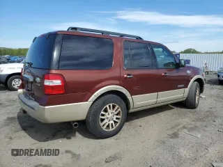 2008 Ford Expedition Eddie Bauer z VIN 1FMFU18598LA27935, wystawiony jako Copart lot #56110145 z przebiegiem 203 338 mil mil oraz Czysty tytuł • Clean title. Historia ofert i sprzedaży dostępna na DreamBid. Obrazek 3.