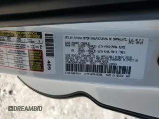 2023 Toyota Tacoma SR with VIN 3TYRX5GN5PT083003, listed as a Copart auction lot 62530125 with 35,952 mi miles and Clean title. Bid and sale history available at DreamBid. Image 12.