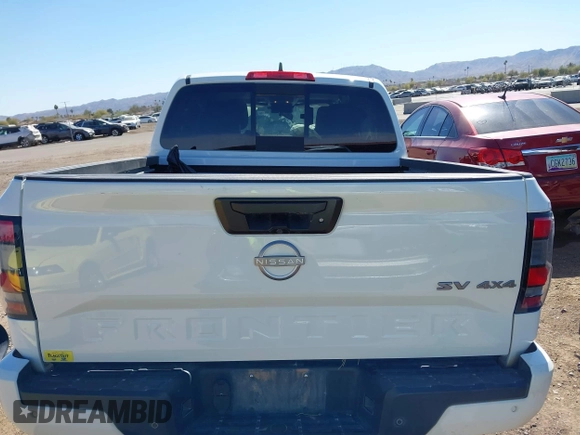 2024 Nissan Frontier Pro-4X with VIN 1N6ED1EK2RN628911, listed as a IAAI auction lot 41637814 with 26,830 mi miles and . Bid and sale history available at DreamBid. Image 15.