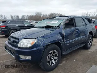 2004 Toyota 4Runner SR5 with VIN JTEBU14R348024422, listed as a IAAI auction lot 42007051 with 156,289 mi miles and . Bid and sale history available at DreamBid. Image 6.