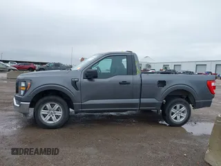 2023 Ford F-150 XL with VIN 1FTMF1C58PKF77242, listed as a IAAI auction lot 41559887 with 25,576 mi miles and . Bid and sale history available at carsss.com. Image 14.