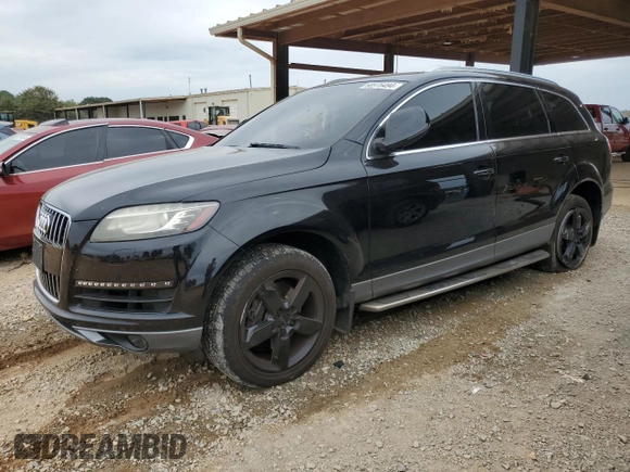 2012 Audi Q7 Premium Plus with VIN WA1LGBFE6CD002978, listed as a Copart auction lot 68976494 with 116,353 mi miles and Salvage title. Bid and sale history available at DreamBid. Image 1.