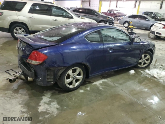 2006 Hyundai Tiburon GS with VIN KMHHM65D66U230533, listed as a Copart auction lot 87877565 with 155,039 mi miles and Non Repairable. Bid and sale history available at carsss.com. Image 3.