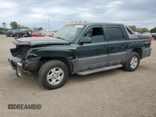 2002 Chevrolet Avalanche with VIN 3GNEK13T72G225839, listed as a Copart auction lot 74501734 with 199,087 mi miles and Clean Title. Bid and sale history available at DreamBid. Image 1.