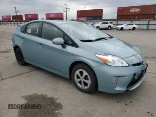 2015 Toyota Prius Four with VIN JTDKN3DU9F1998578, listed as a Copart auction lot 52108015 with 26,320 mi miles and Salvage Title. Bid and sale history available at carsss.com. Image 4.