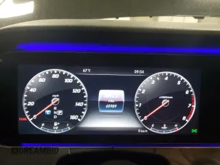 2018 Mercedes-Benz E 400 with VIN WDDZH6GB0JA342074, listed as a Copart auction lot 44890865 with 65,989 mi miles and Salvage Title. Bid and sale history available at DreamBid. Image 9.