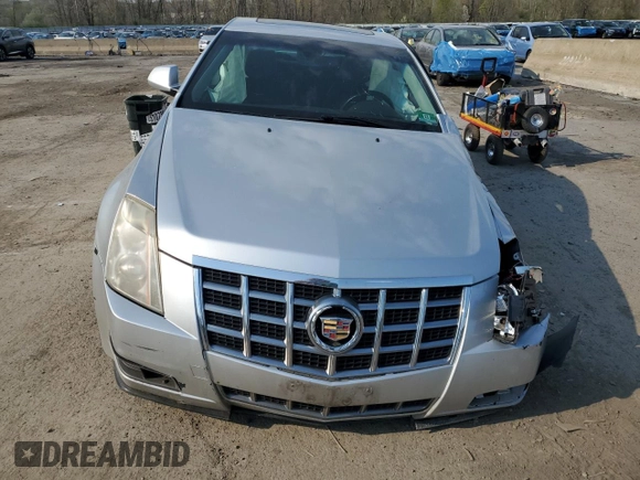 2012 Cadillac CTS Luxury with VIN 1G6DG5E50C0100783, listed as a Copart auction lot 54704325 with 145,842 mi miles and Salvage title. Bid and sale history available at DreamBid. Image 5.