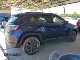 2021 Jeep Compass 80th Anniversary with VIN 3C4NJDEB6MT584434, listed as a Copart auction lot 63204775 with 77,210 mi miles and Salvage title. Bid and sale history available at DreamBid. Image 3.