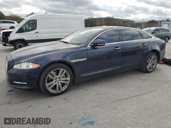 2015 Jaguar XJ Portfolio with VIN SAJWA2GZ9F8V79511, listed as a Copart auction lot 78453394 with 53,341 mi miles and Salvage title. Bid and sale history available at DreamBid. Image 1.
