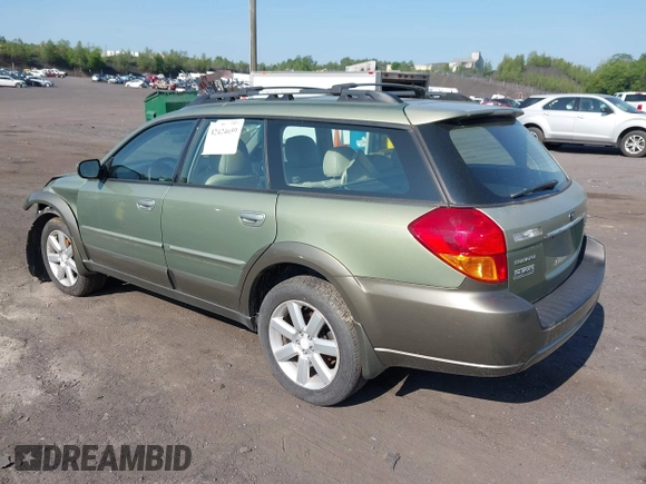 2006 Subaru Legacy Outback Limited with VIN 4S4BP62C467331397, listed as a IAAI auction lot 42424659 with 190,412 mi miles and . Bid and sale history available at DreamBid. Image 3.
