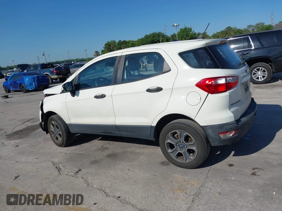 2020 Ford EcoSport S with VIN MAJ6S3FL6LC337367, listed as a IAAI auction lot 41892241 with 160,862 mi miles and . Bid and sale history available at DreamBid. Image 14.