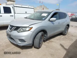 2015 Nissan Rogue SV with VIN 5N1AT2MKXFC755212, listed as a IAAI auction lot 41568466 with 118,449 mi miles. Bid and sale history available at carsss.com. Image 17.