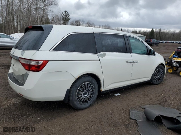 2012 Honda Odyssey EX with VIN 5FNRL5H49CB507763, listed as a Copart auction lot 49896005 with 217,292 mi miles and Clean Title. Bid and sale history available at carsss.com. Image 3.