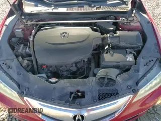 2017 Acura TLX V6 with VIN 19UUB2F3XHA000720, listed as a Copart auction lot 58209735 with 135,799 mi miles and Salvage title. Bid and sale history available at DreamBid. Image 15.