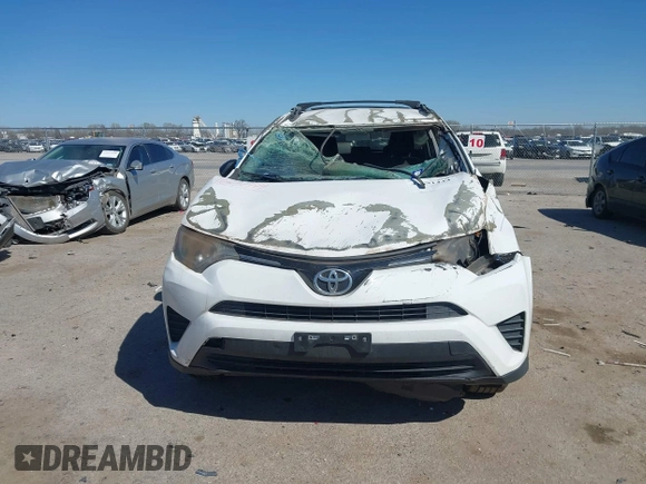 2016 Toyota RAV4 LE with VIN 2T3ZFREV2GW291072, listed as a IAAI auction lot 41831444 with 135,820 mi miles. Bid and sale history available at carsss.com. Image 12.