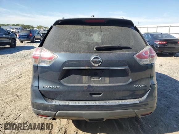 2015 Nissan Rogue SL with VIN 5N1AT2MV2FC811914, listed as a Copart auction lot 50463645 with 102,049 mi miles and Salvage Title. Bid and sale history available at DreamBid. Image 6.