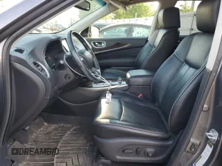2015 Infiniti QX60 with VIN 5N1AL0MM3FC504280, listed as a Copart auction lot 56704915 with 44,094 mi miles and Salvage title. Bid and sale history available at DreamBid. Image 7.