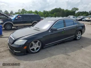 2011 Mercedes-Benz S-Class S 550 with VIN WDDNG8GB1BA387538, listed as a Copart auction lot 54218555 with 255,894 mi miles and Clean Title. Bid and sale history available at carsss.com. Image 1.
