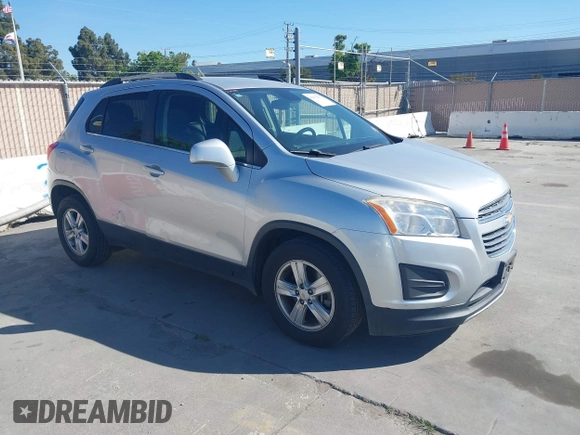 2016 Chevrolet Trax LT with VIN KL7CJLSB5GB689149, listed as a IAAI auction lot 42192237 with 158,935 mi miles and . Bid and sale history available at DreamBid. Image 1.