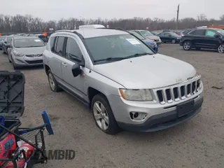 2012 Jeep Compass Sport with VIN 1C4NJDBB8CD604708, listed as a IAAI auction lot 41793914 with 160,258 mi miles. Bid and sale history available at carsss.com. Image 1.