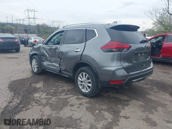 2020 Nissan Rogue S with VIN 5N1AT2MV4LC716993, listed as a IAAI auction lot 41951066 with 33,524 mi miles. Bid and sale history available at carsss.com. Image 3.