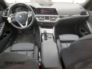 2019 BMW 3 Series 330i xDrive with VIN WBA5R7C54KAJ78726, listed as a Copart auction lot 49688165 with 51,481 mi miles and Salvage Title. Bid and sale history available at carsss.com. Image 8.