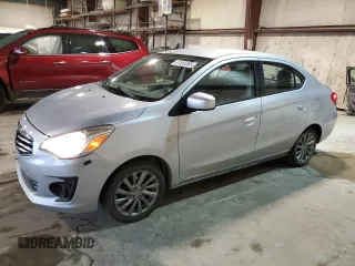 2019 Mitsubishi Mirage ES z VIN ML32F3FJ1KHF03331, wystawiony jako Copart lot #61455265 z przebiegiem 55 494 mil mil oraz Szkoda całkowita • Salvage title. Historia ofert i sprzedaży dostępna na DreamBid. Obrazek 1.