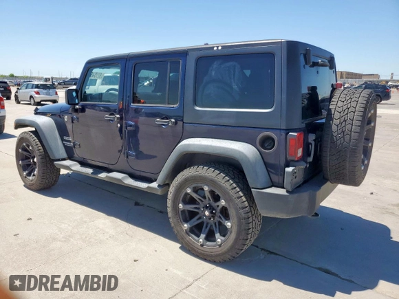2013 Jeep Wrangler Unlimited Sport with VIN 1C4HJWDG2DL620654, listed as a Copart auction lot 52704645 with 133,932 mi miles and Clean title. Bid and sale history available at DreamBid. Image 2.