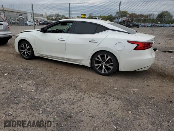 2017 Nissan Maxima SL with VIN 1N4AA6AP9HC425460, listed as a Copart auction lot 52168535 with 87,042 mi miles and Salvage title. Bid and sale history available at DreamBid. Image 2.