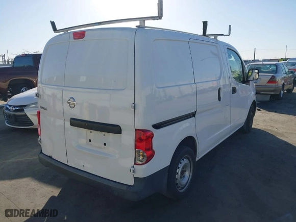 2018 Nissan NV200 Compact Cargo S with VIN 3N6CM0KN9JK704330, listed as a IAAI auction lot 41398802 with 158,999 mi miles. Bid and sale history available at carsss.com. Image 4.