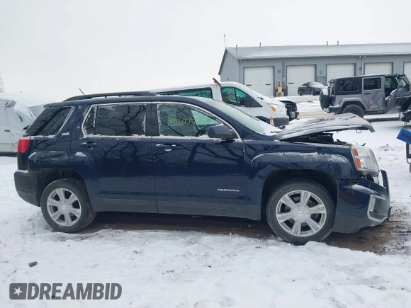 2017 GMC Terrain SLE with VIN 2GKFLTEK5H6158015, listed as a IAAI auction lot 41607701 with 98,794 mi miles. Bid and sale history available at carsss.com. Image 13.