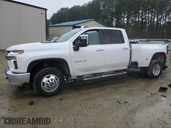 2022 Chevrolet Silverado 3500HD LTZ z VIN 1GC4YUEY9NF106158, wystawiony jako Copart lot #50033485 z przebiegiem 11 721 mil mil oraz Szkoda całkowita • Salvage title. Historia ofert i sprzedaży dostępna na DreamBid. Obrazek 1.