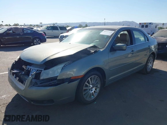 2009 Mercury Milan Premier with VIN 3MEHM08169R615068, listed as a IAAI auction lot 40395460 with 162,549 mi miles and . Bid and sale history available at DreamBid. Image 2.