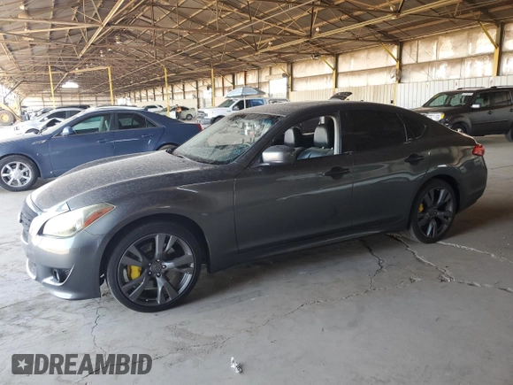 2011 Infiniti M37 with VIN JN1BY1APXBM324526, listed as a Copart auction lot 54580094 with 174,419 mi miles and Clean Title. Bid and sale history available at carsss.com. Image 1.