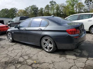 2015 BMW 5 Series 535i xDrive with VIN WBA5B3C50FD545610, listed as a Copart auction lot 50933225 with 167,951 mi miles and Salvage Title. Bid and sale history available at carsss.com. Image 2.