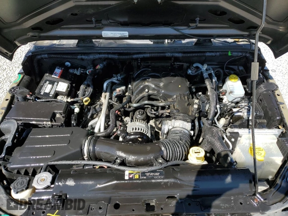 2018 Jeep Wrangler Unlimited Sport S with VIN 1C4BJWDG8JL814090, listed as a Copart auction lot 49155145 with 74,875 mi miles and Salvage Title. Bid and sale history available at DreamBid. Image 11.