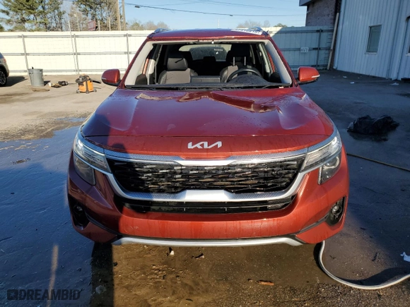 2022 Kia Seltos S with VIN KNDEU2AAXN7286483, listed as a Copart auction lot 47416815 with NaN miles and Salvage Title. Bid and sale history available at carsss.com. Image 5.